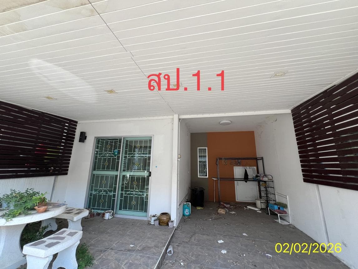 ขายทาวน์เฮ้าส์ บ้านพฤกษา 38/3 (ชัยพฤกษ์-วงแหวน) 3 ห้องนอน 110 ตร.ม. ทำเลไทรน้อย นนทบุรี ราคาคุ้มค่า