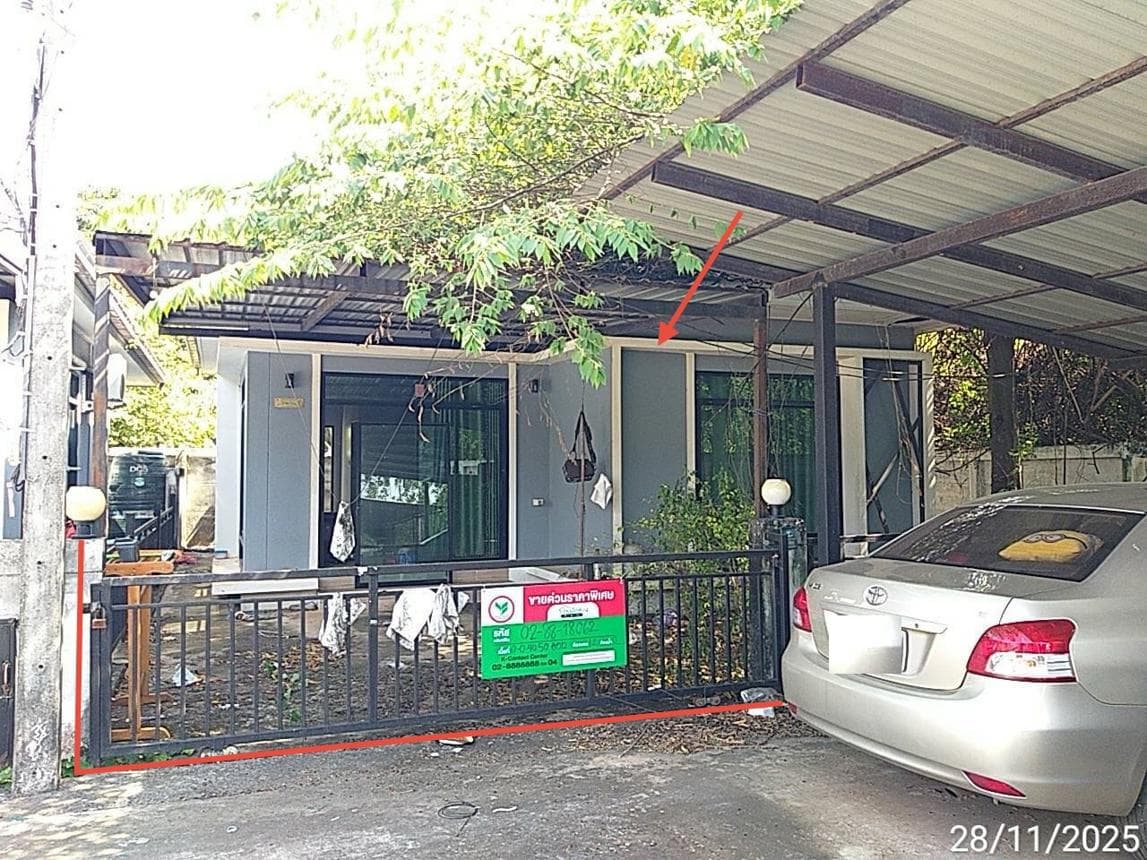 บ้านเดี่ยว ศรีมหาโพธิ ปราจีนบุรี ทำเลท่าตูม ใกล้นิคม 304 บรรยากาศส่วนตัว