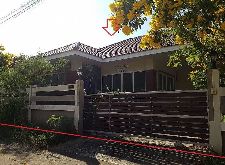 บ้านเดี่ยว แผ่บารมี สัตหีบ-ชลบุรี