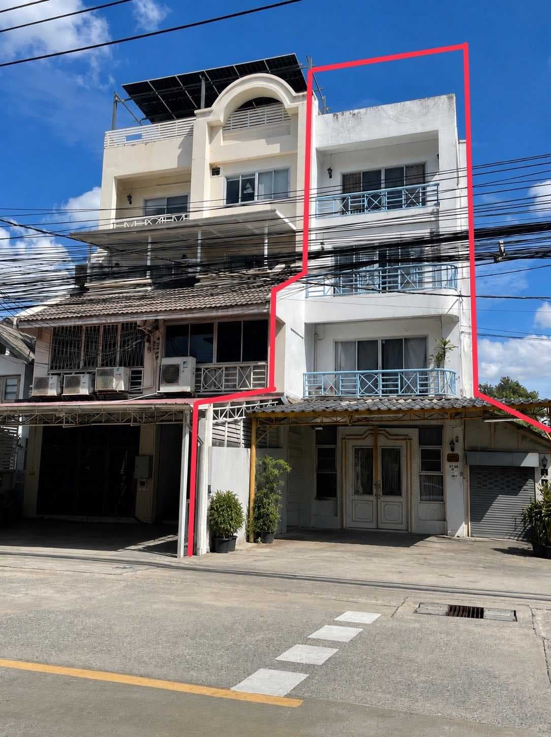 ขายอาคารพาณิชย์ 4.5 ชั้น หลังมุม เนื้อที่ 35 ตร.ว. | ซอยนาคนิวาส 37 แยก 1