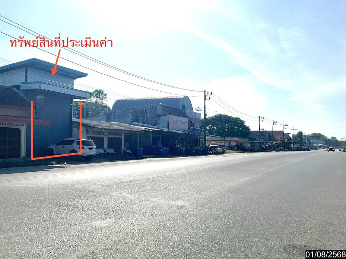 ขายโกดัง นบพิตำ นครศรีธรรมราช ทำเลนบพิตำ เนื้อที่ 65.7 ตร.ว. พื้นที่ใช้สอย 175 ตร.ม. สภาพดี เหมาะสำหรับทำคลังสินค้าและอยู่อาศัย