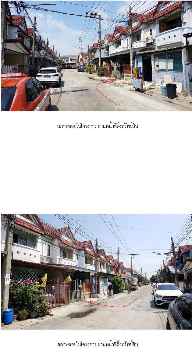 ทาวน์เฮ้าส์ โครงการสวีทโฮมปาร์ค บางบัวทอง