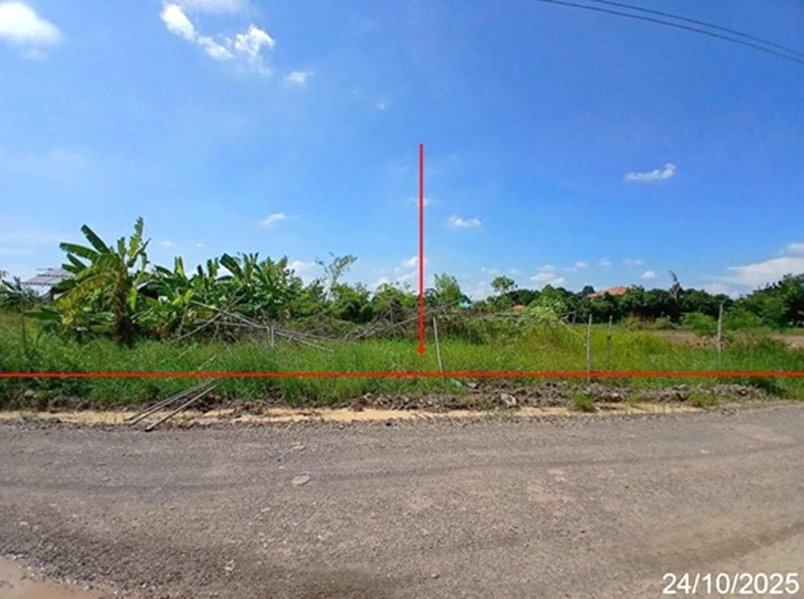 ขายที่ดินเปล่า หนองปลิง หนองแค สระบุรี เนื้อที่ 45.9 ตร.ว. ทำเลดี เหมาะสร้างบ้านหรือลงทุน ราคาเพียง 4.75 แสน