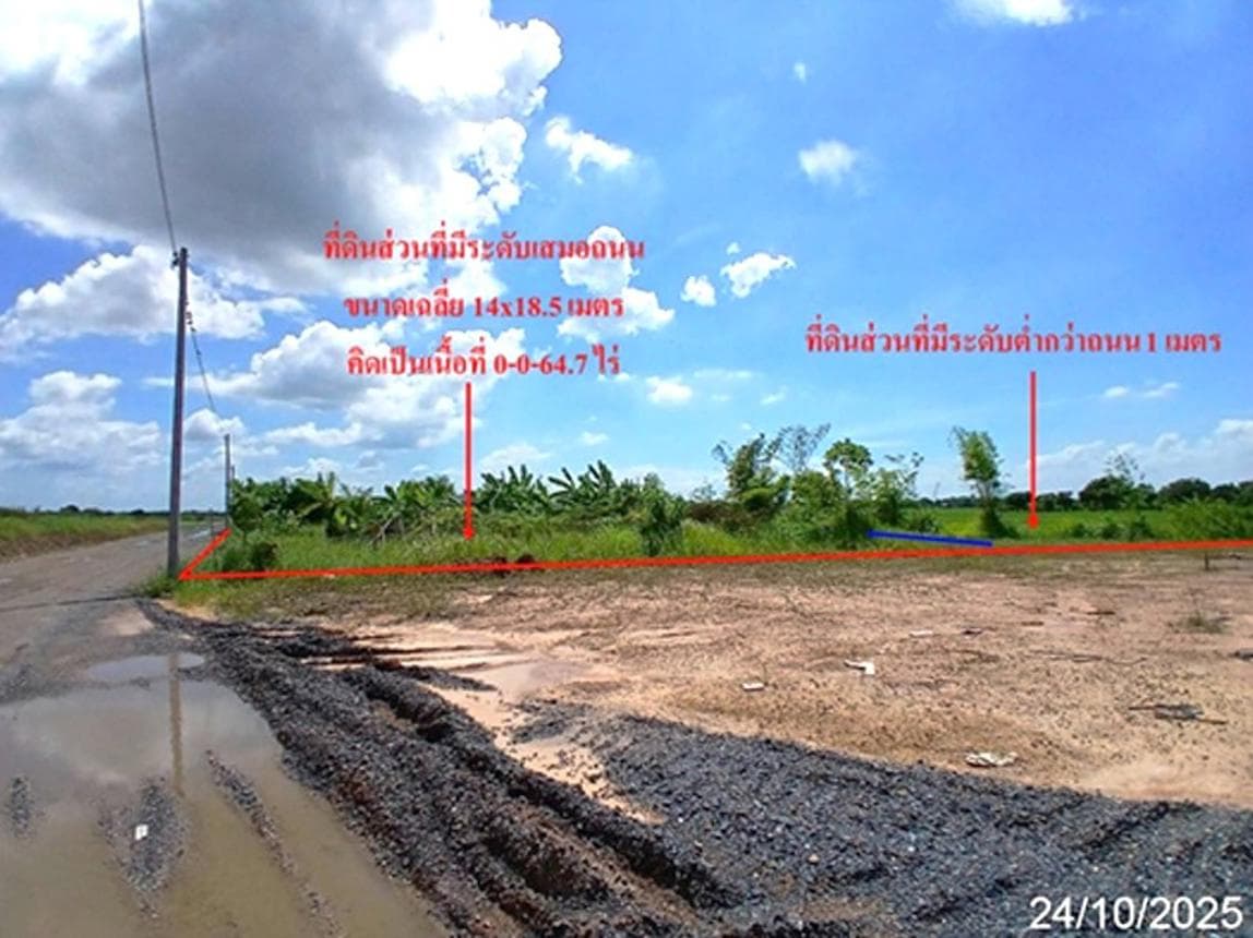 ขายที่ดินเปล่า หนองปลิง หนองแค สระบุรี เนื้อที่ 45.9 ตร.ว. ทำเลดี เหมาะสร้างบ้านหรือลงทุน ราคาเพียง 4.75 แสน