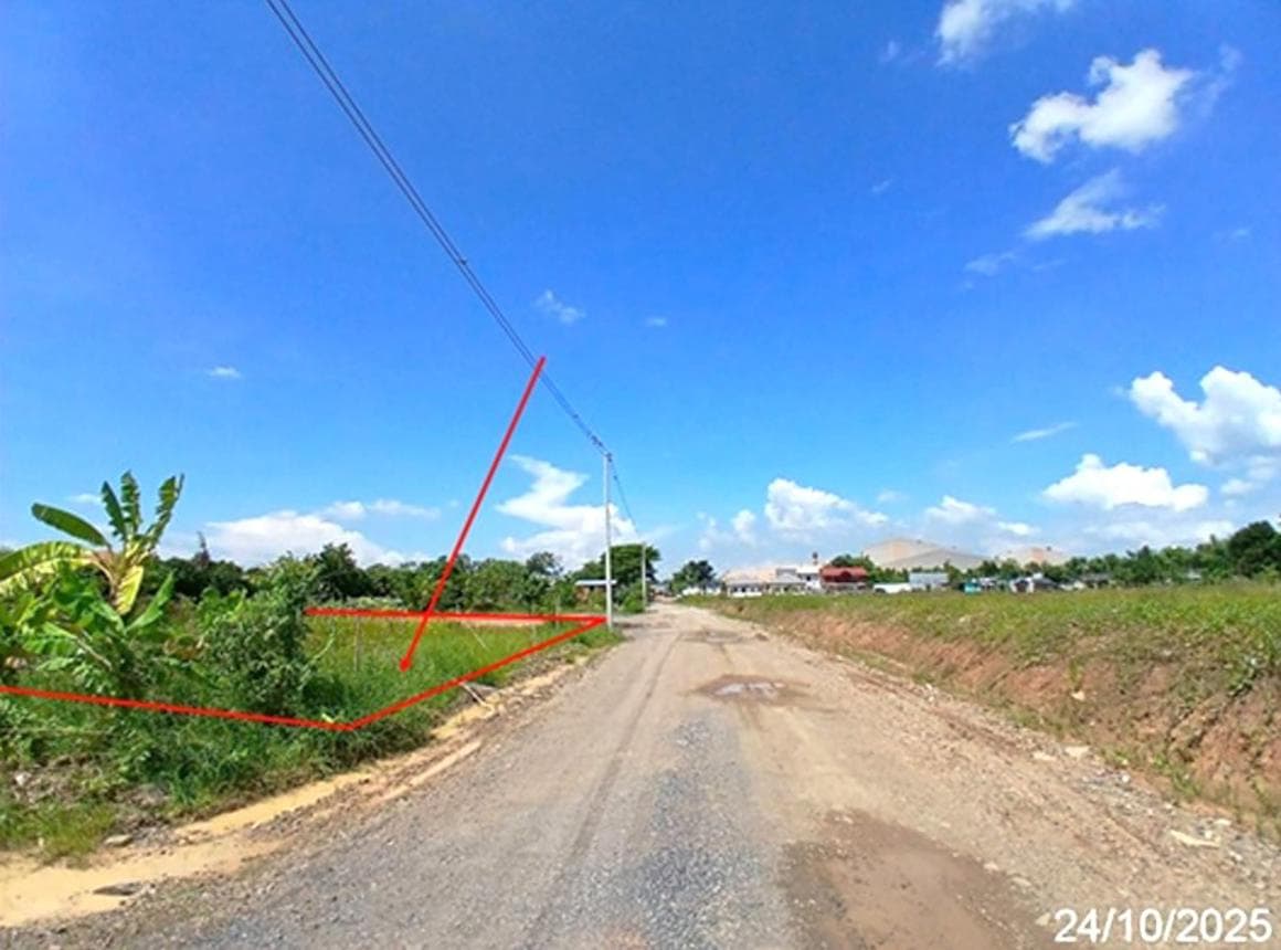 ขายที่ดินเปล่า หนองปลิง หนองแค สระบุรี เนื้อที่ 45.9 ตร.ว. ทำเลดี เหมาะสร้างบ้านหรือลงทุน ราคาเพียง 4.75 แสน