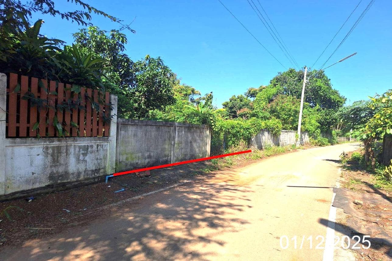 ที่ดินเปล่า กล้วยแพะ เมืองลำปาง พื้นที่ 81.5 ตร.ว. ทำเลดี เหมาะสำหรับสร้างบ้าน
