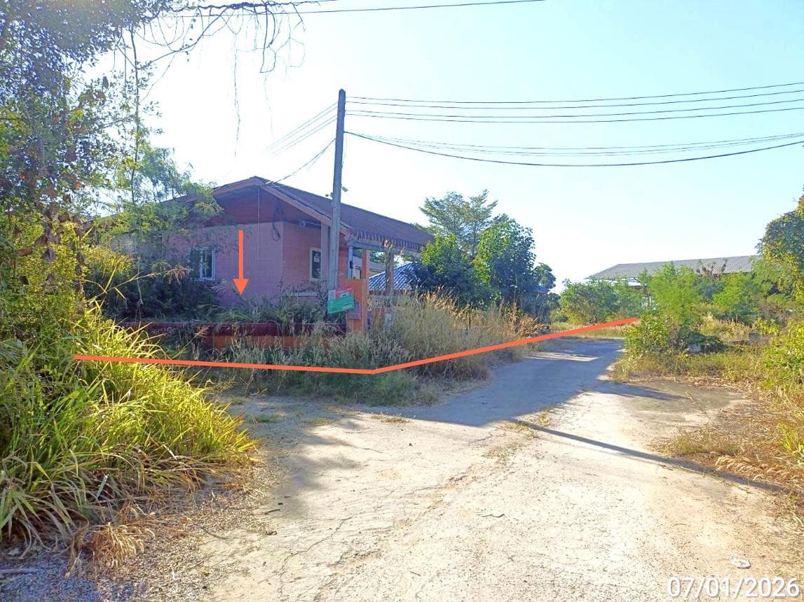 บ้านเดี่ยว เขื่อน โกสุมพิสัย มหาสารคาม พื้นที่ 57.9 ตร.ว. พื้นที่ใช้สอย 80 ตร.ม. 1 ห้องน้ำ