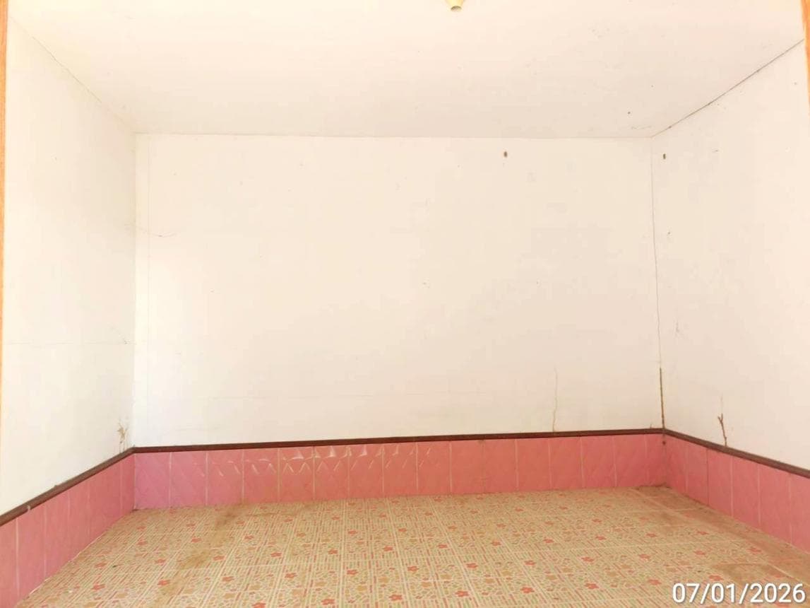 บ้านเดี่ยว เขื่อน โกสุมพิสัย มหาสารคาม พื้นที่ 57.9 ตร.ว. พื้นที่ใช้สอย 80 ตร.ม. 1 ห้องน้ำ