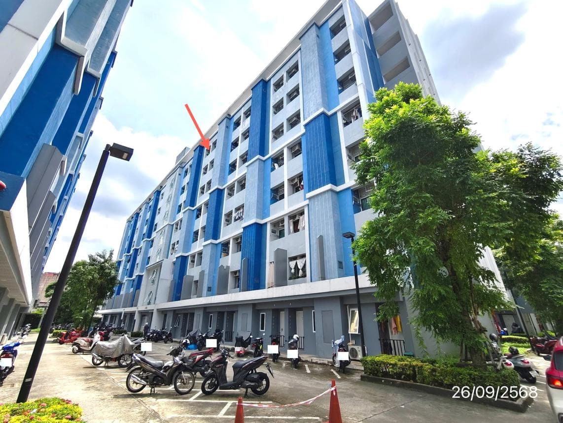 คอนโดมิเนียม อยู่รวยคอนโด นวลจันทร์ บึงกุ่ม กรุงเทพฯ 1 ห้องนอน 1 ห้องน้ำ พื้นที่ 22.32 ตร.ม. ทำเลดีเดินทางสะดวกใกล้เลียบด่วนรามอินทรา ราคาพิเศษ 7.59 แสน