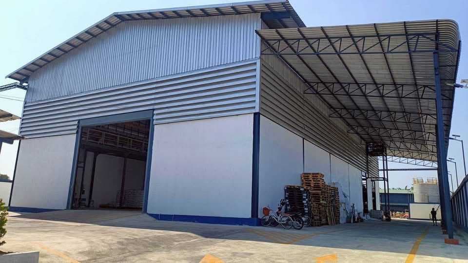 ขาย โรงงานพร้อมใบ รง.4 ประเภท 42 (ผลิตวัสดุเคมี) ผังชมพู ตรงข้ามนิคมอุตสาหกรรมท่าจีน ตำบลบางหญ้าแพรก อำเภอเมือง จังหวัดสมุทรสาคร
