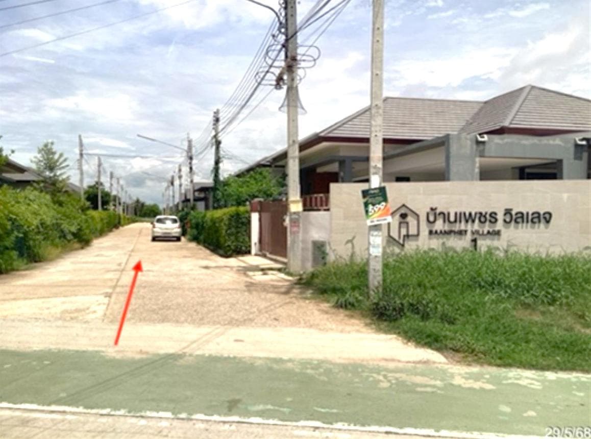 บ้านเดี่ยว บ้านเพชรวิลเลจ 1 บ้านหม้อ เมืองเพชรบุรี 3 ห้องนอน พื้นที่กว้าง 67 ตร.ว. ทำเลสงบ เดินทางสะดวก