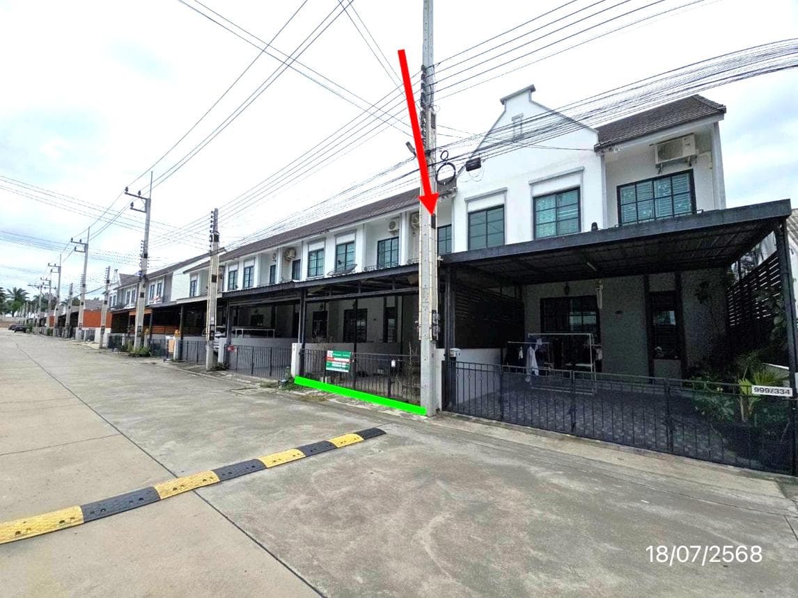 ทาวน์โฮม เคนต์ วัลเล่ย์ (Kent Valley) ปลวกแดง-มาบยางพร ระยอง 2 ห้องนอน ทำเลดีใกล้แหล่งงาน