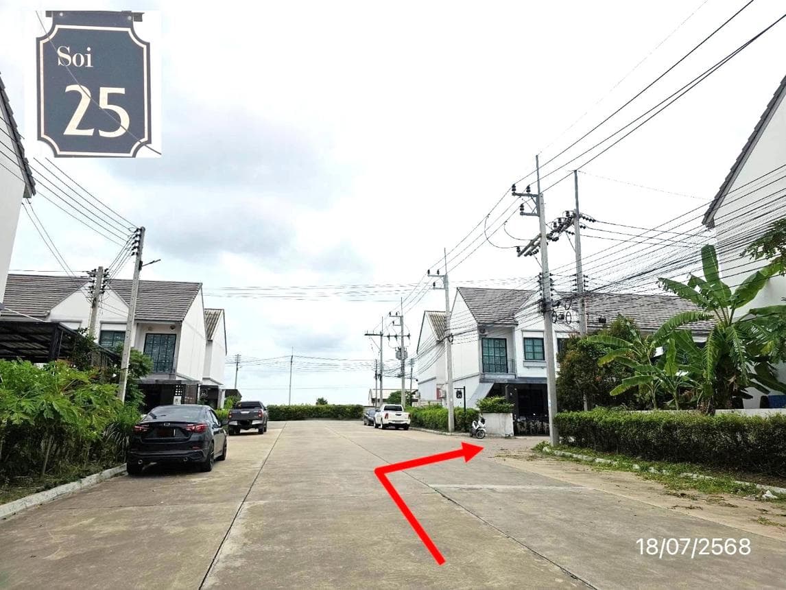 ทาวน์โฮม เคนต์ วัลเล่ย์ (Kent Valley) ปลวกแดง-มาบยางพร ระยอง 2 ห้องนอน ทำเลดีใกล้แหล่งงาน
