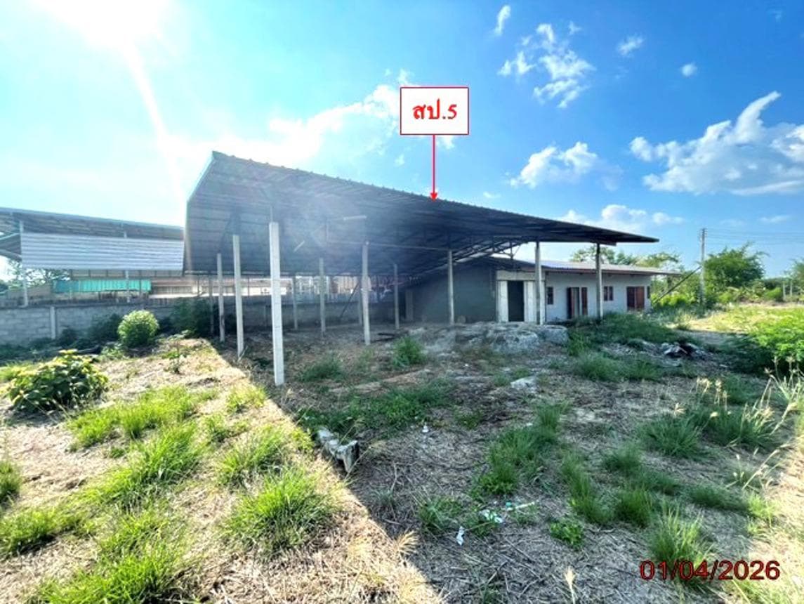 ขายบ้านพักคนงาน ทับช้าง สอยดาว จันทบุรี 4 ห้องนอน โอกาสทองปั้น Passive Income