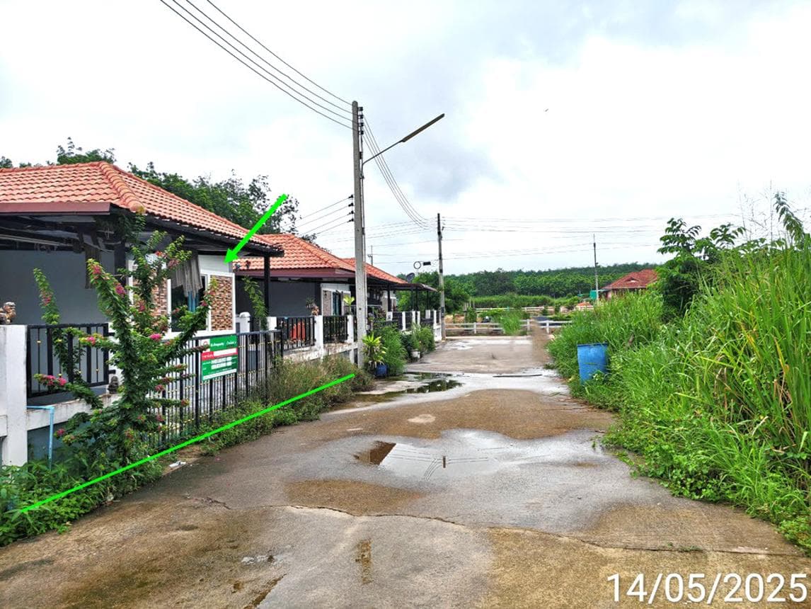บ้านเดี่ยว แม่น้ำคู้ ปลวกแดง ระยอง 2 ห้องนอน 2 ห้องน้ำ พื้นที่ 98.7 ตร.ม. บนเนื้อที่ 42.5 ตร.ว. ทำเลดีราคาไม่ถึง 2 ล้าน