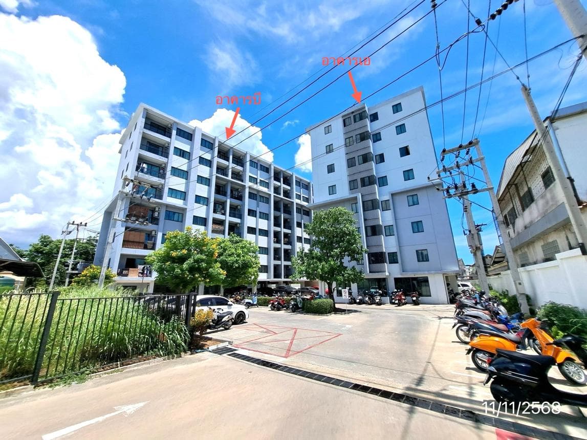 คอนโด ซัน คอนโด สุรศักดิ์ ศรีราชา 1 ห้องนอน 31 ตร.ม. ทำเลดีใจกลางเมืองศรีราชา ราคาคุ้มค่า