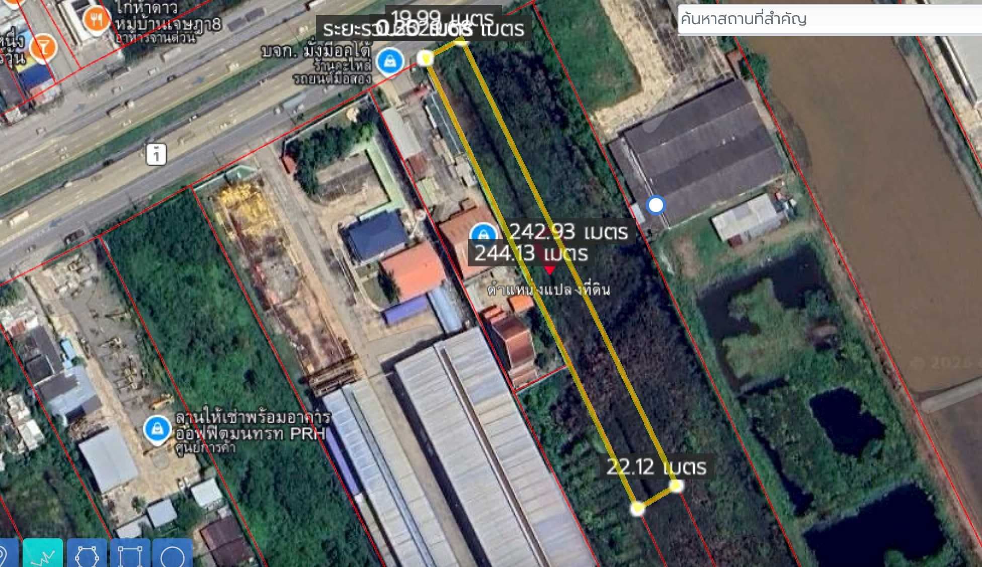 ขายที่ดินวังน้อย 3 ไร่ ติดถนนใหญ่พหลโยธิน ใกล้ รพ.วังน้อย อยุธยา