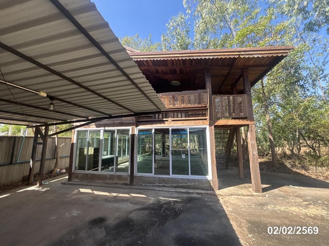 บ้านเดี่ยวหลังใหญ่ 5 ห้องนอน สไตล์บ้านพักตากอากาศ ติดถนนเลี่ยงเมืองอุบลราชธานี (ไร่น้อย)