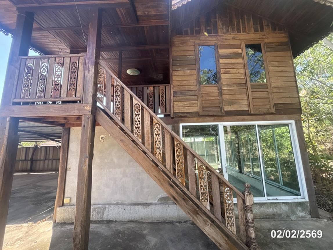 บ้านเดี่ยวหลังใหญ่ 5 ห้องนอน สไตล์บ้านพักตากอากาศ ติดถนนเลี่ยงเมืองอุบลราชธานี (ไร่น้อย)