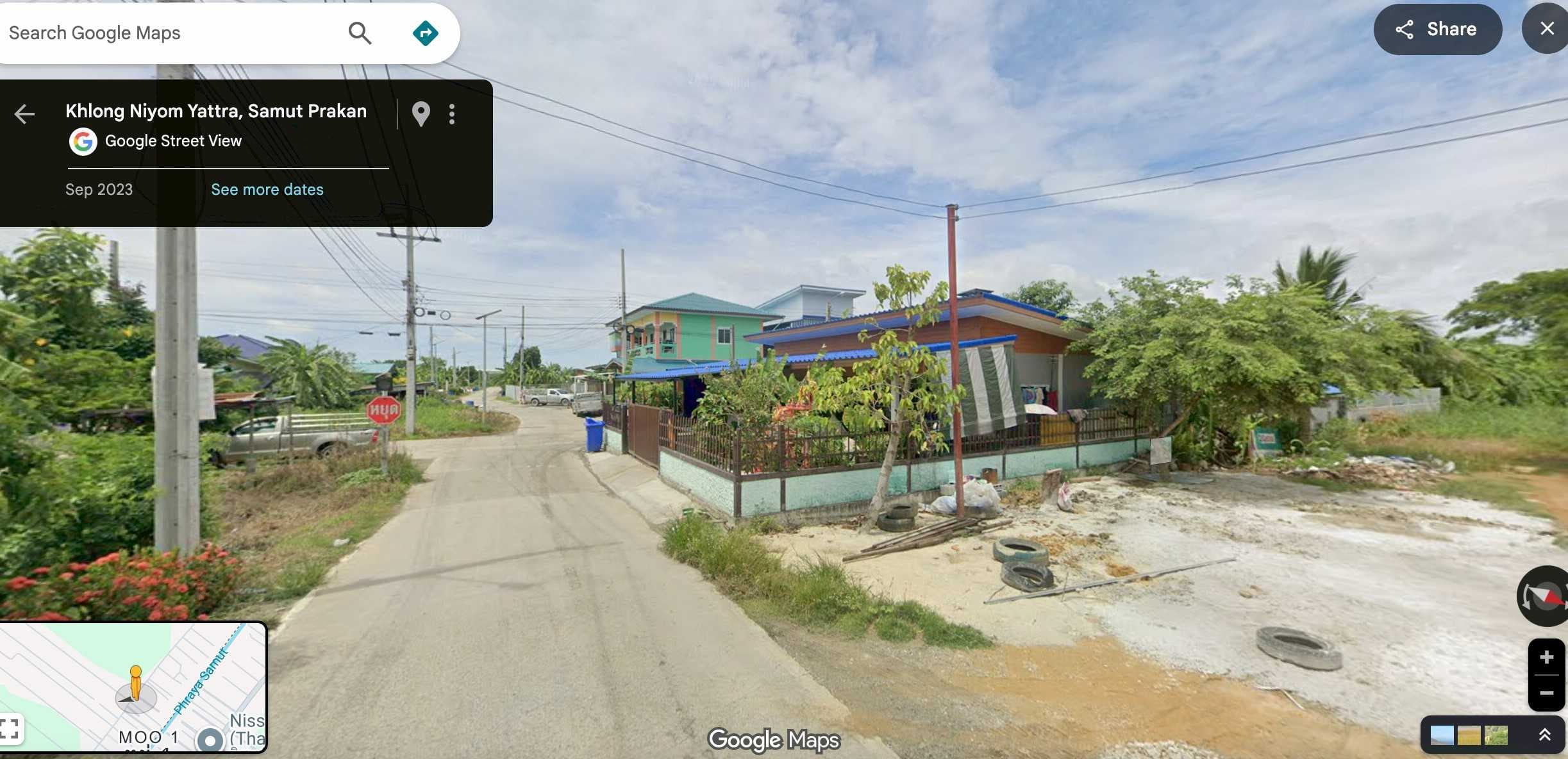 ขาย ที่ดินผังสีม่วง ถ.เฉลิมพระเกียรติ บางบ่อ สมุทรปราการ 2-2-40 ไร่ เหมาะทำโรงงาน