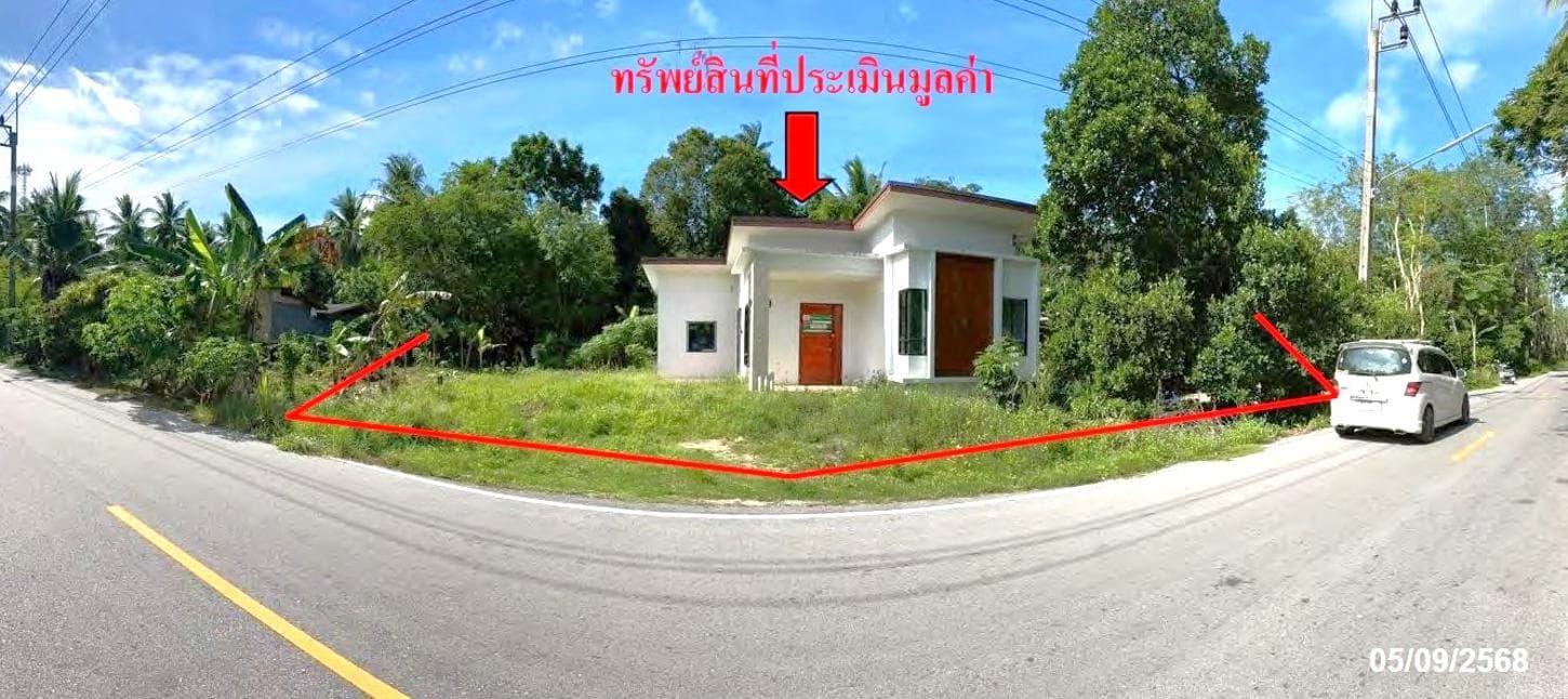 บ้านเดี่ยวทำเลดี บือเระ สายบุรี ปัตตานี 3 ห้องนอน สเปซลงตัวดูแลรักษาง่าย