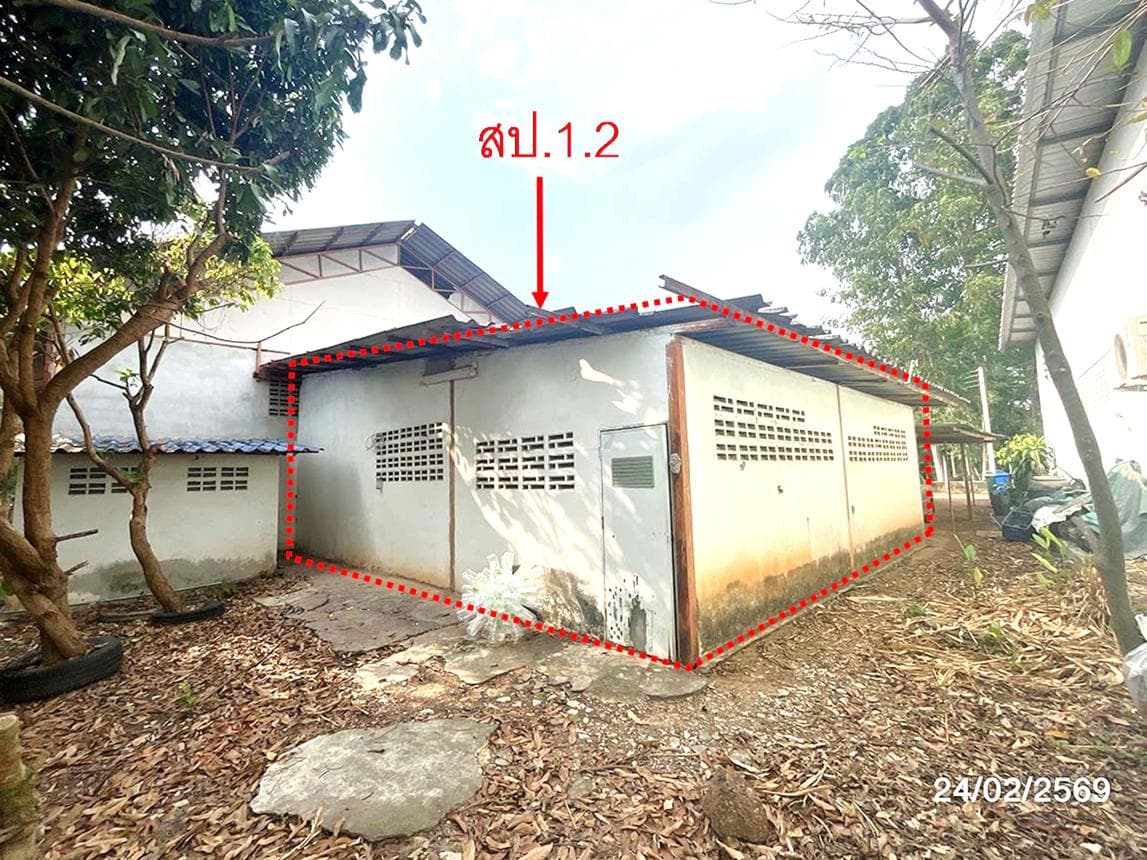 ขายอาคารโรงงานพร้อมที่พักอาศัย ต.บ้านซ่อง อ.พนมสารคาม ฉะเชิงเทรา พื้นที่ใช้สอยกว่า 600 ตร.ม. ทำเลดีใกล้แหล่งอุตสาหกรรม