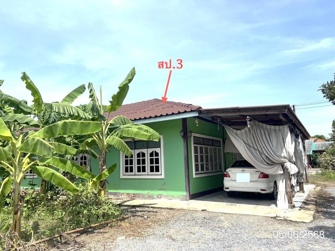 บ้านเดี่ยว ดอนมะนาว สองพี่น้อง สุพรรณบุรี 4 ห้องนอน 1 ห้องน้ำ พื้นที่ 156 ตร.ม. บนเนื้อที่ 66 ตร.ว. ทำเลสงบพื้นที่กว้างขวาง