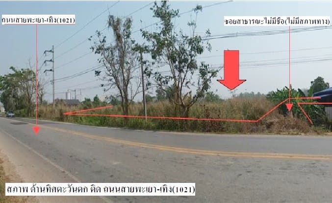 ที่ดินว่างเปล่า บ้านแม่ต๋ำ เทิง เชียงคำ-พะเยา