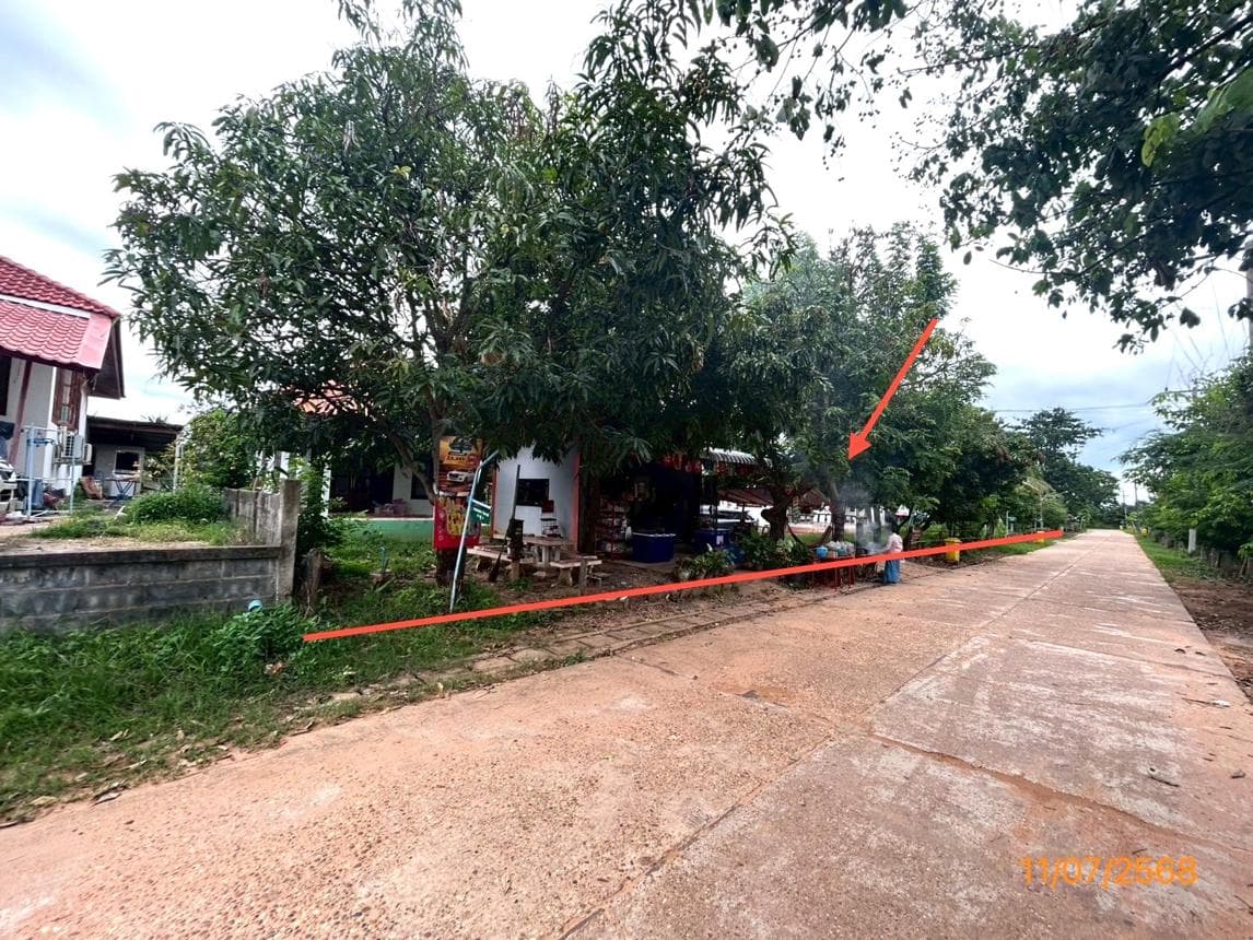 บ้านเดี่ยว นาผือ เมืองอำนาจเจริญ อำนาจเจริญ พื้นที่ 27 ตร.ว. พื้นที่ใช้สอย 84 ตร.ม. 2 ห้องนอน 1 ห้องน้ำ