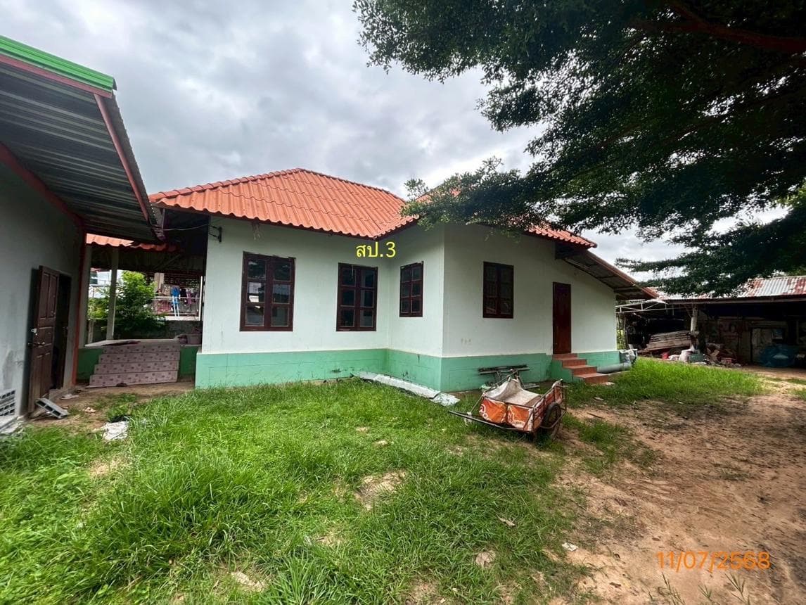 บ้านเดี่ยว นาผือ เมืองอำนาจเจริญ อำนาจเจริญ พื้นที่ 27 ตร.ว. พื้นที่ใช้สอย 84 ตร.ม. 2 ห้องนอน 1 ห้องน้ำ