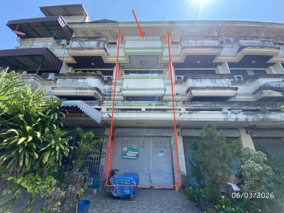 ขายอาคารพาณิชย์ บ้านโป่ง บ้านโป่ง ราชบุรี พื้นที่ 19.8 ตร.ว. พื้นที่ใช้สอย 164 ตร.ม. 2 ห้องนอน 3 ห้องน้ำ