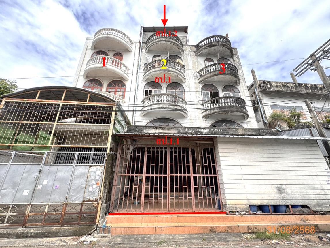 อาคารพาณิชย์ บางแคเหนือ เขตภาษีเจริญ กรุงเทพมหานคร พื้นที่ใช้สอย 524.25 ตร.ม. ทำเลค้าขาย
