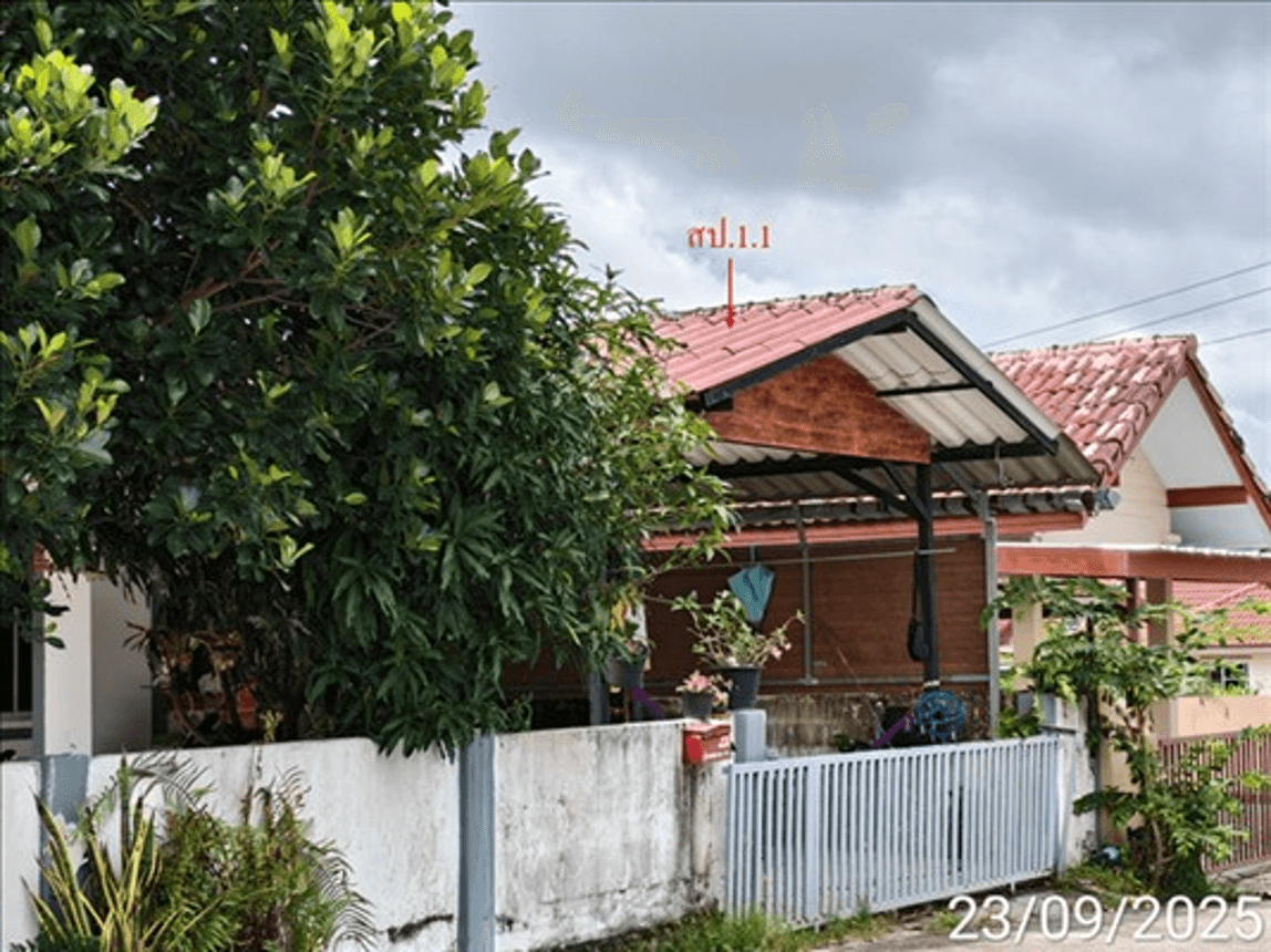 ขายบ้านเดี่ยว บ้านฉาง ระยอง พื้นที่ 57.1 ตร.ว. 2 ห้องนอน ทำเลดี ราคาคุ้มค่า