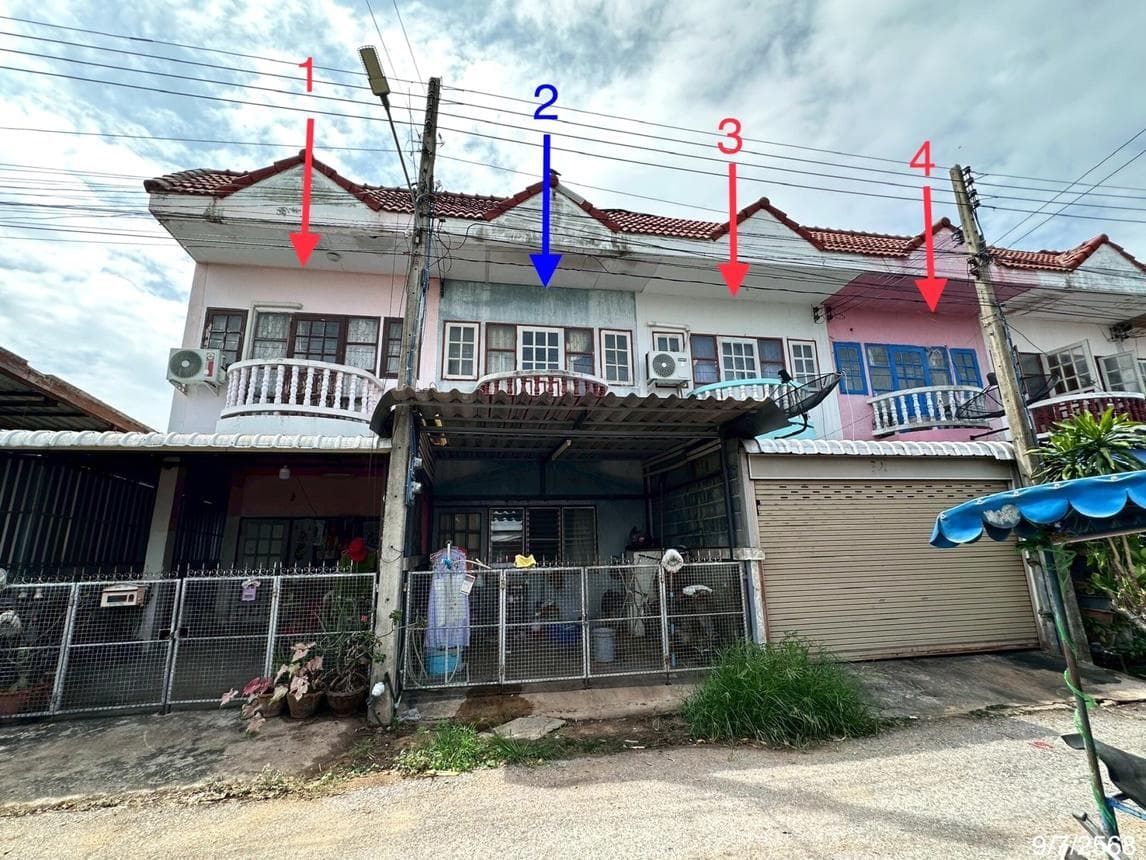 ทาวน์โฮมทำเลดี ลำนารายณ์ ชัยบาดาล ลพบุรี 2 ห้องนอน ราคาหลักแสน ผ่อนถูกกว่าเช่า