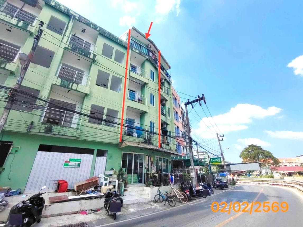 อาคารพาณิชย์ ป่าตอง กะทู้ ภูเก็ต พื้นที่ 12.6 ตร.ว. พื้นที่ใช้สอย 195.23 ตร.ม. 8 ห้องนอน 8 ห้องน้ำ