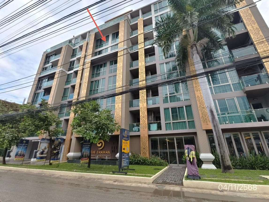 ขายคอนโดมิเนียม ดิ เอราวัณ คอนโดมิเนียม เมืองเชียงใหม่ เชียงใหม่ ทำเลช้างคลาน พื้นที่ใช้สอย 62.55 ตร.ม. 2 ห้องนอน 1 ห้องน้ำ สภาพดี พร้อมอยู่