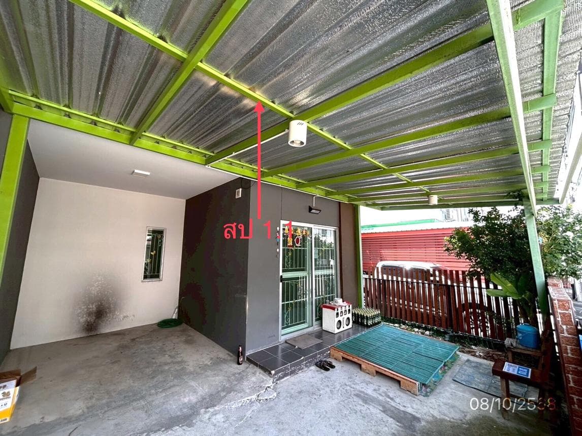 ทาวน์เฮ้าส์ บ้านพฤกษา บางปู-ตำหรุ โครงการ 2 บางปูใหม่ เมืองสมุทรปราการ 3 ห้องนอน 2 ห้องน้ำ พื้นที่ 114.8 ตร.ม. ทำเลดีใกล้แหล่งงานและนิคมฯ บางปู ราคาคุ้มค่าเพียง 2.4 ล้าน