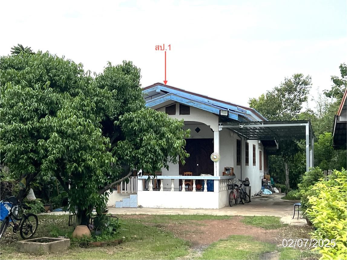 บ้านเดี่ยวทำเลศักยภาพ ท่าพุทรา คลองขลุง กำแพงเพชร พื้นที่ใช้สอย 127.5 ตร.ม. ฟังก์ชัน 2 ห้องนอน