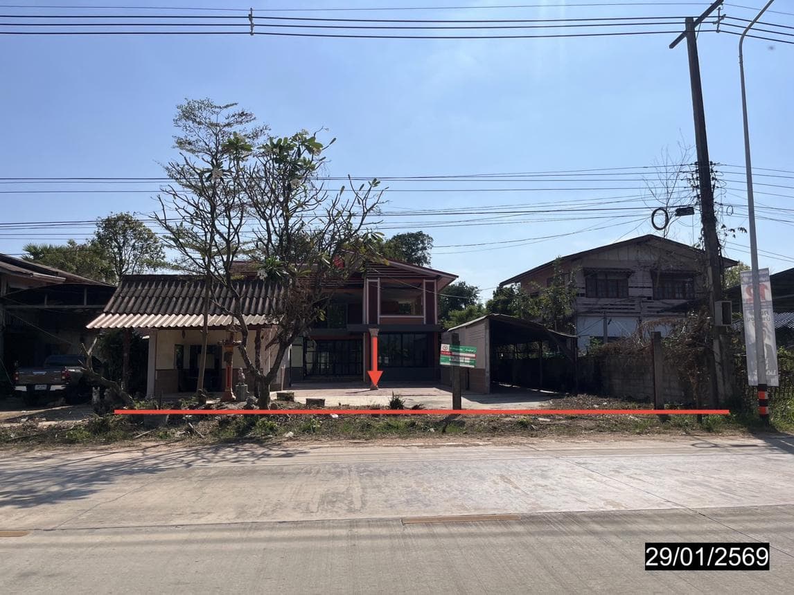 ขายบ้านเดี่ยว เมืองกาฬสินธุ์ ทำเลหลุบ เนื้อที่ 50 ตร.ว. พื้นที่ใช้สอยกว้างขวาง 272 ตร.ม. 3 ห้องนอน 2 ห้องน้ำ สภาพดี พร้อมอยู่