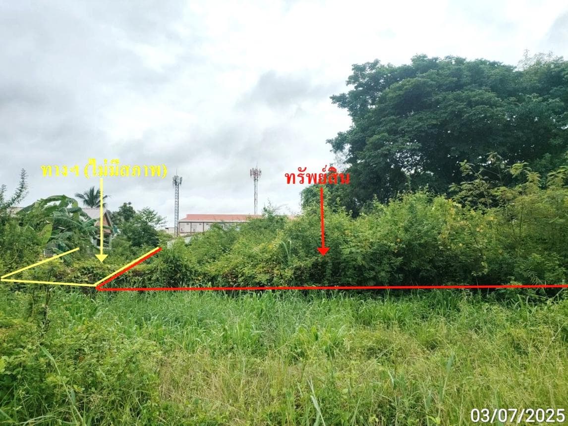 ที่ดินเปล่า พื้นที่ 47 ตร.ว. ทำเลศักยภาพ ตลาด เมืองมหาสารคาม มหาสารคาม