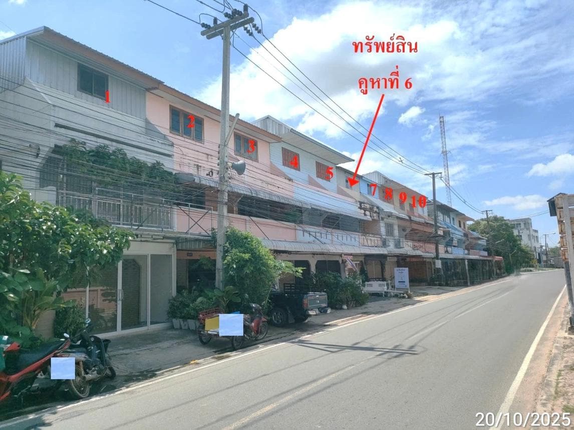 อาคารพาณิชย์ 2 ชั้น ทำเลศักยภาพ ปะหลาน พยัคฆภูมิพิสัย มหาสารคาม พื้นที่ 152 ตร.ม. ราคาคุ้มค่า