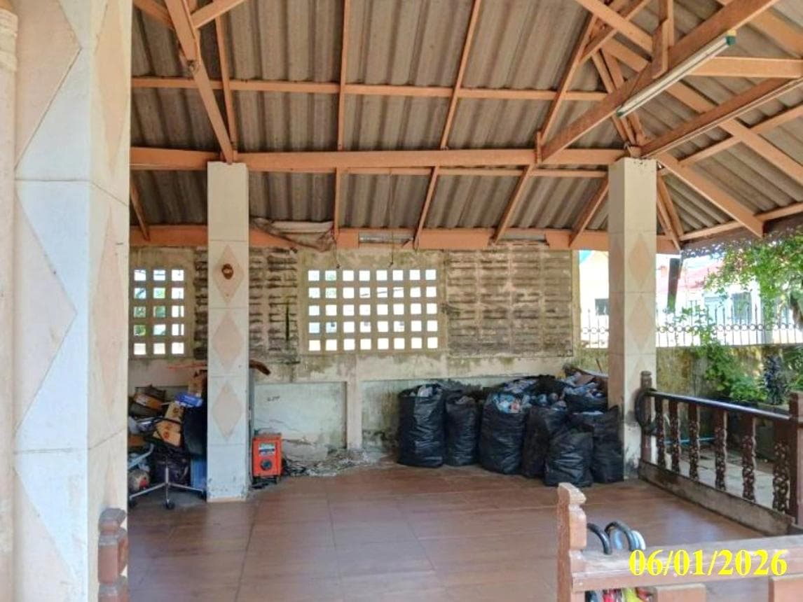 ขายบ้านเดี่ยวทำเลศักยภาพ เมืองนราธิวาส กะลุวอเหนือ พื้นที่ใช้สอยกว้างขวาง 262 ตร.ม. บรรยากาศสงบ