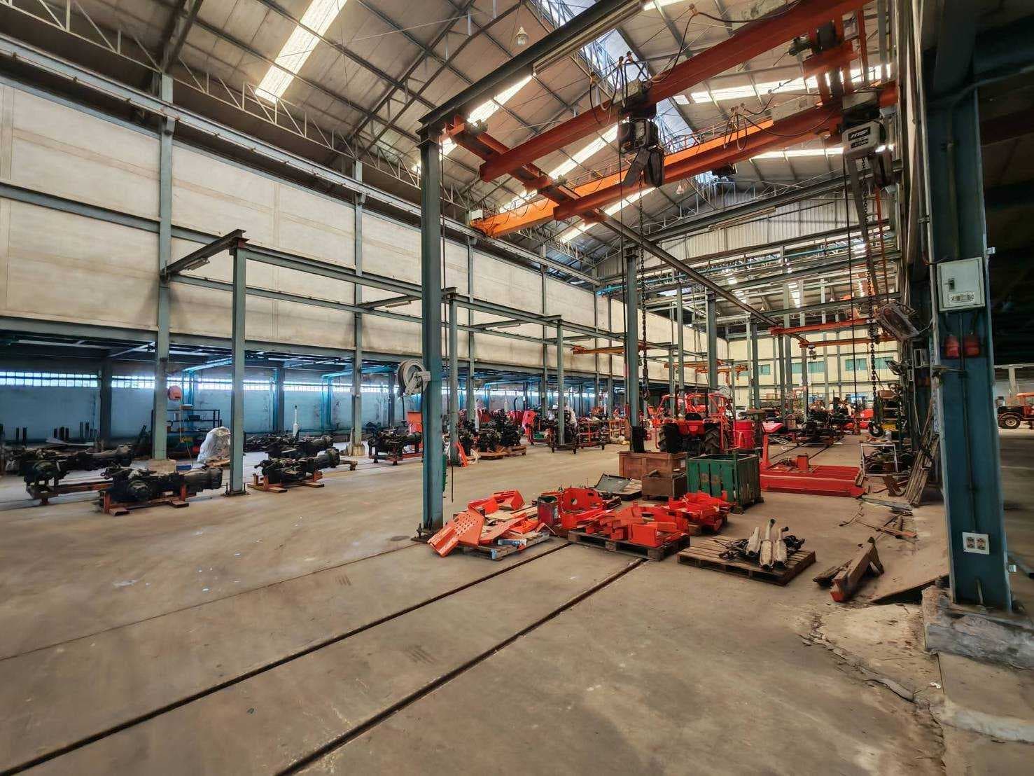 ขายโรงงาน 5,600 ตารางเมตร สมุทรปราการ ผังสีม่วงเข้ม พร้อมใบ รง.4 (บางเสาธง - ใกล้สุวรรณภูมิ)