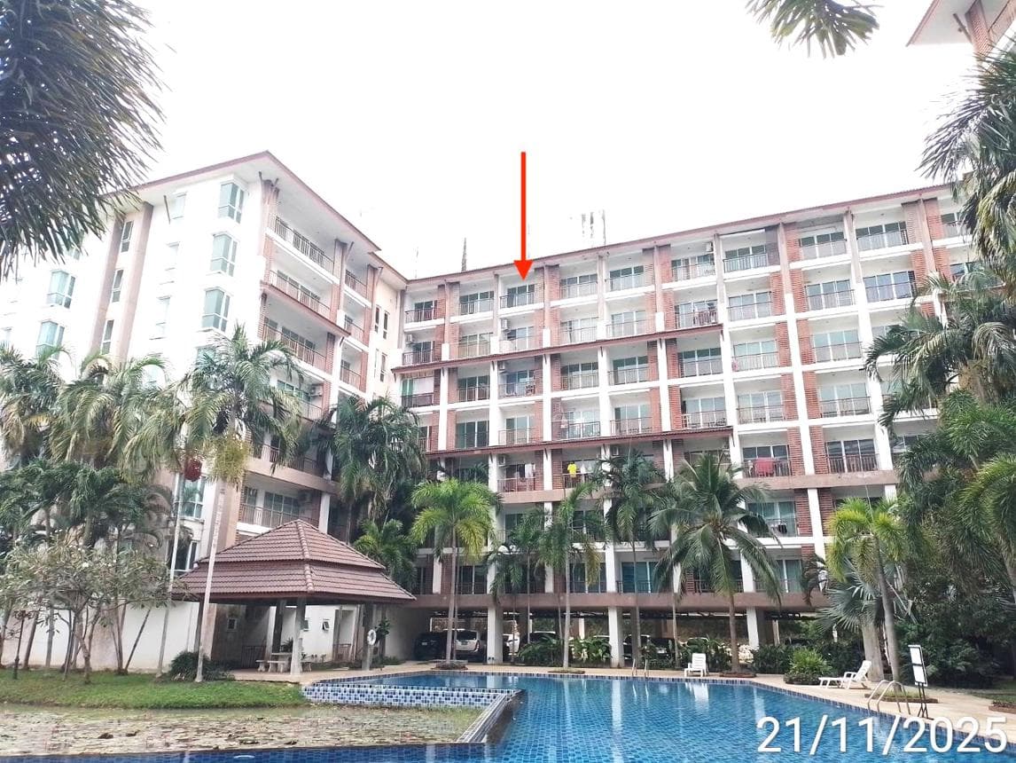 คอนโด เอดี บางสเร่ เลค แอนด์ รีสอร์ท สัตหีบ ชลบุรี 25 ตร.ม. ทำเลพักผ่อนใกล้ทะเล ราคาไม่ถึงล้าน