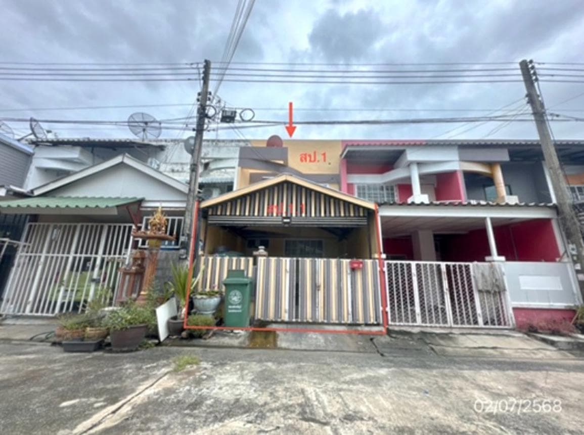 ทาวน์เฮ้าส์ ธันยพฤกษ์ ลำผักกูด ธัญบุรี ปทุมธานี 2 ห้องนอน 102 ตร.ม. ทำเลดีราคาล้านต้นๆ ใกล้มหาวิทยาลัย