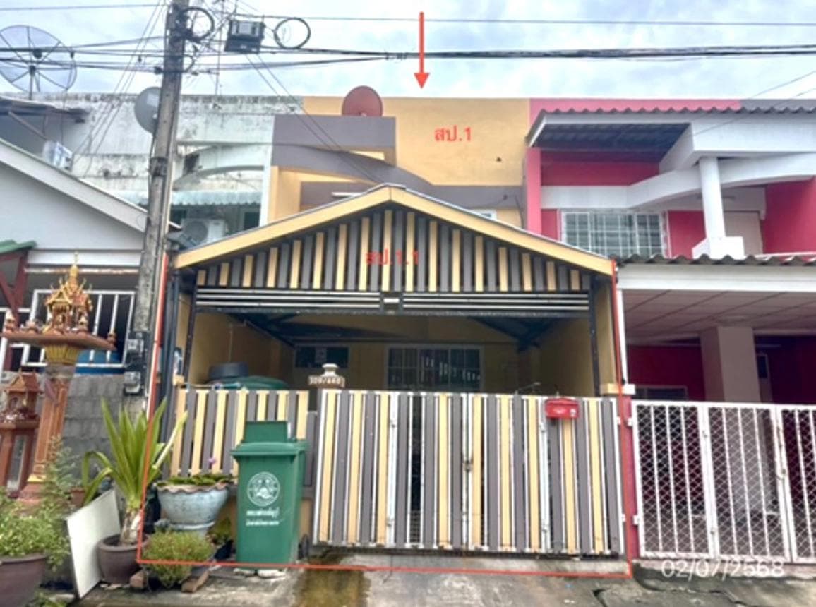 ทาวน์เฮ้าส์ ธันยพฤกษ์ ลำผักกูด ธัญบุรี ปทุมธานี 2 ห้องนอน 102 ตร.ม. ทำเลดีราคาล้านต้นๆ ใกล้มหาวิทยาลัย