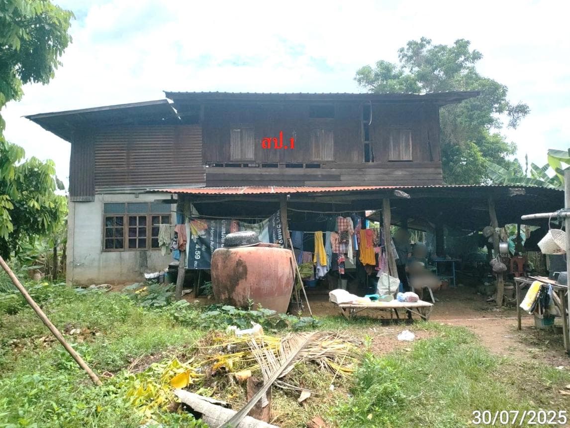 บ้านเดี่ยวพื้นที่กว้าง นานวล พนมไพร ร้อยเอ็ด 91 ตร.ว. 2 ห้องนอน ราคาหลักแสน