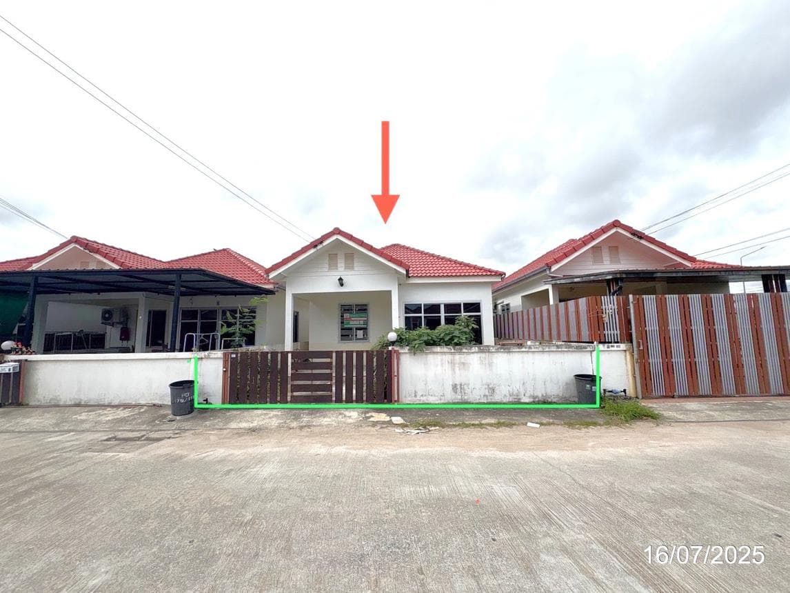 บ้านเดี่ยว เพชรดีวิลเลจ 2 บ้านฉาง ระยอง 2 ห้องนอน 1 ห้องน้ำ ขนาด 32.0 ตร.ว.