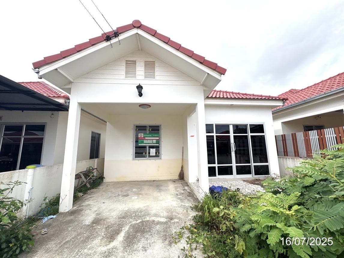 บ้านเดี่ยว เพชรดีวิลเลจ 2 บ้านฉาง ระยอง 2 ห้องนอน 1 ห้องน้ำ ขนาด 32.0 ตร.ว.