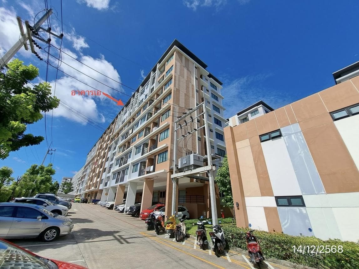 ขายคอนโด จี คอนโด เฟส 1 (G Condo Phase 1) ศรีราชา ชลบุรี 1 ห้องนอน 28.83 ตร.ม. ทำเลศักยภาพ ใกล้ห้างและแหล่งจ้างงาน ราคาคุ้มค่า - image 1